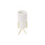 Abdulbaki Ceramic Cylindrical Free Standing Planter with Metal Stand-760680109-760680111
