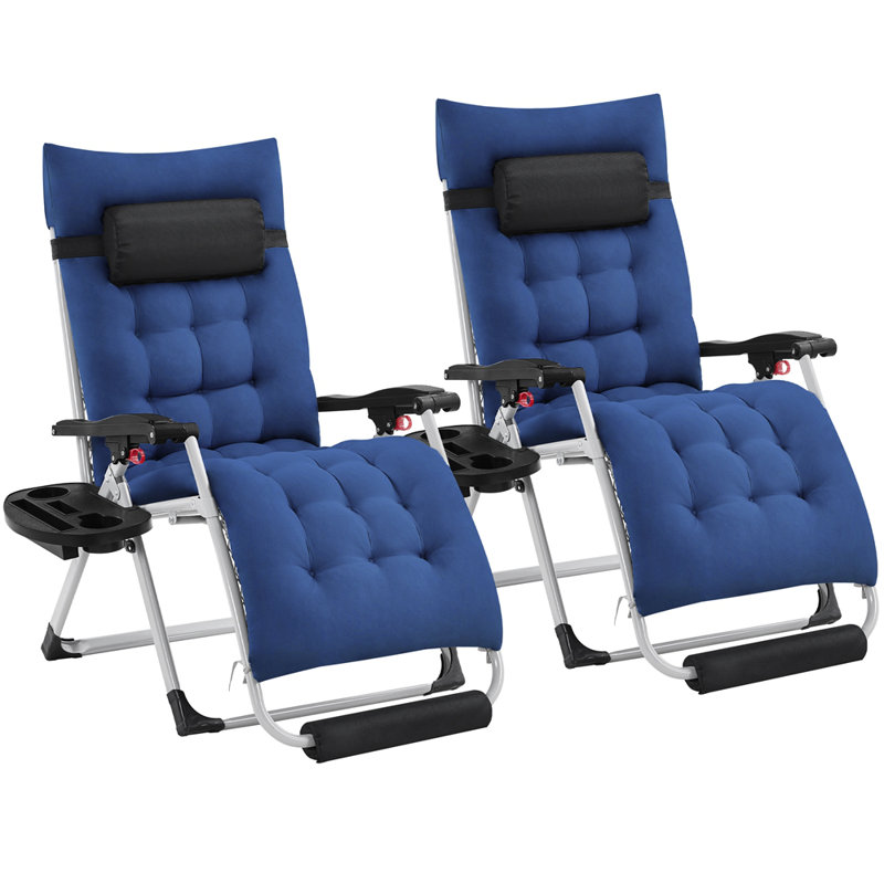 Hendon Recliner, Navy Blue