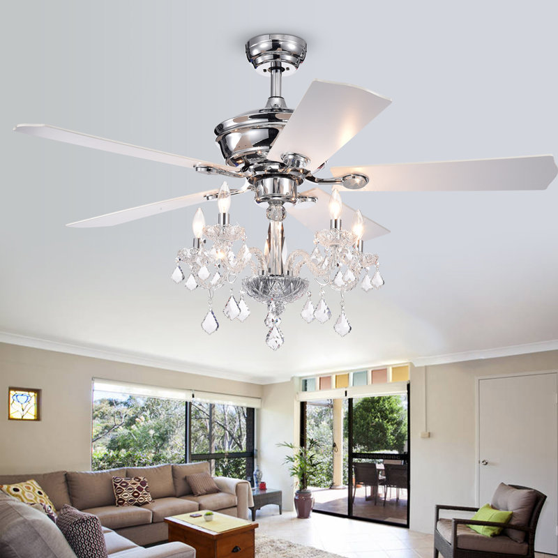 Vieira 52'' Ceiling Fan with Light Kit