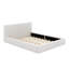 Grand lit tapissier au sol en velours-1636431985