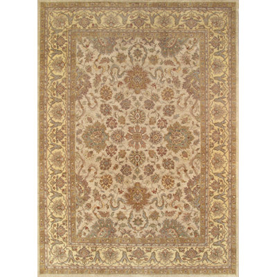 Agra Handmade Wool Oriental Area Rug