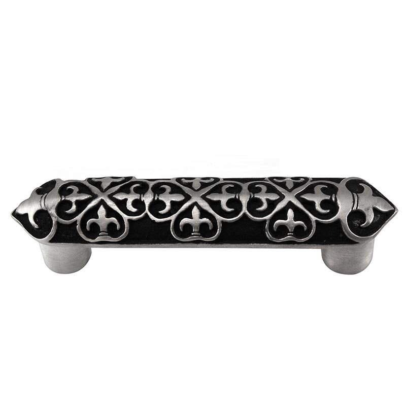 Fleur De Lis Bar / Handle Pull, Antique Nickel