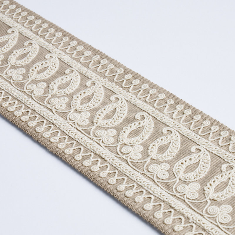 Schumacher x Mary McDonald Paisley Embroidered Tape