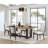 Caramel And Cocoa Trestle Dining Table