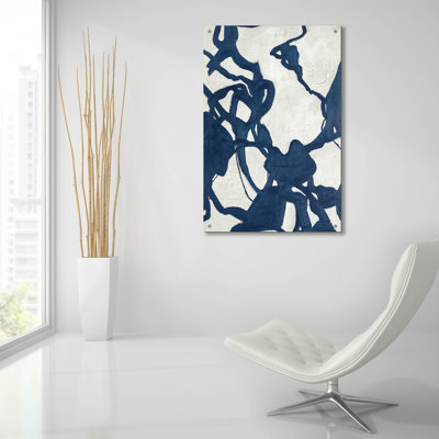 «Blueplay» par Design Fabrikken, art mural en verre acrylique