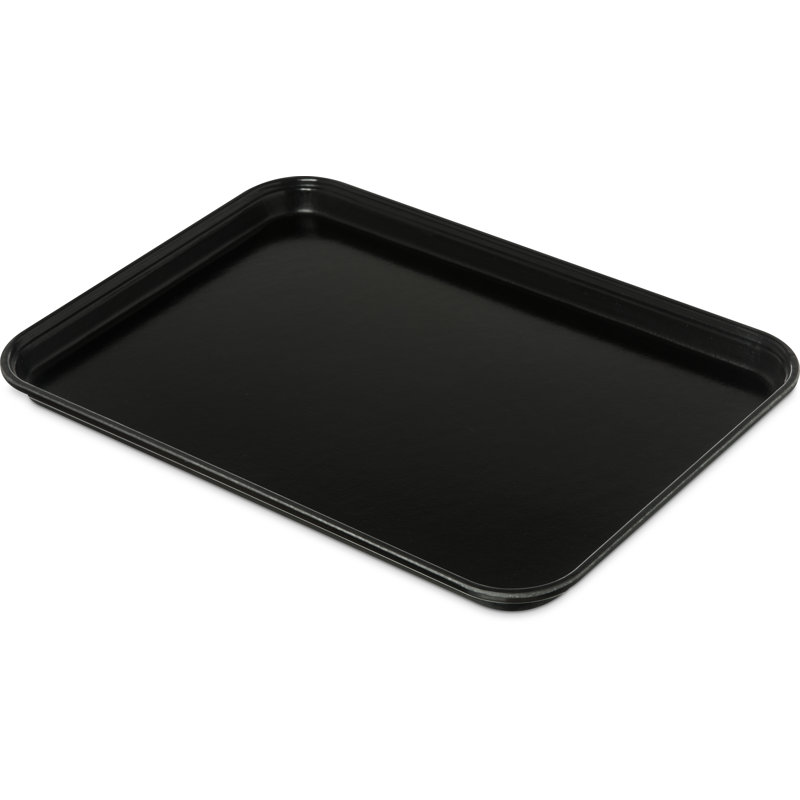 Market Plastic Pan Insert, Ebony, 1" H x 17.75" W x 12.75" D