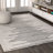 Errol Aya Berber Stripe Geometric Cream/Gray Rug-1268053286