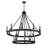 Hanae 15 - Light Dimmable Tiered Chandelier-343888565