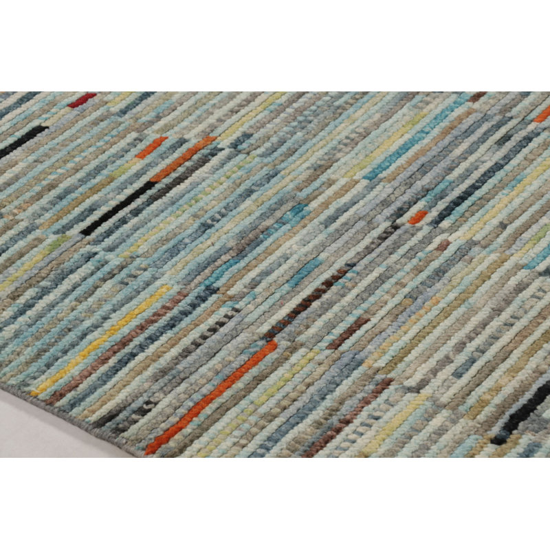 Modern One-of-a-Kind 8'0X10'5 Hand Knotted Area Rug