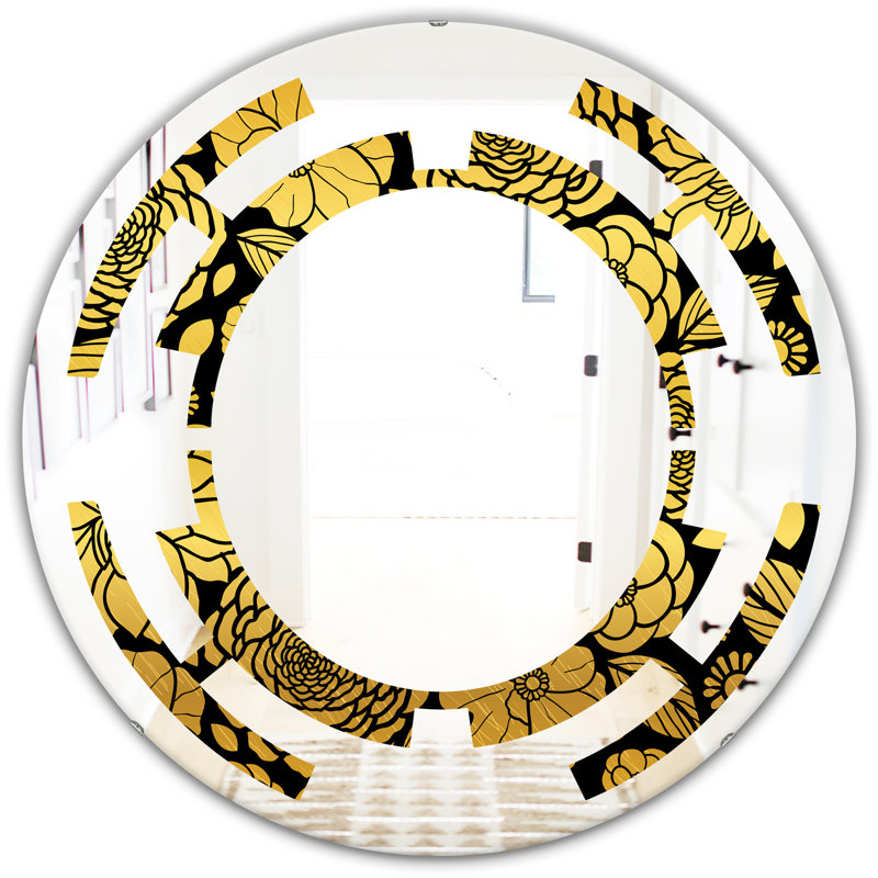 Miroir mural Space Floral II Cottage Americana, H 31,5 po x l po