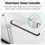Porte de douche 72 "H 72", l 56 "-60", verre 6Mm, noir mat, cloison de salle de bain imperméable double coulissante l 56 "-60" * H 72 ", 1/4" d'épaisseur finition noire,-124250034