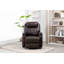 Fauteuil inclinable électrique en cuir Jesseca-341504367