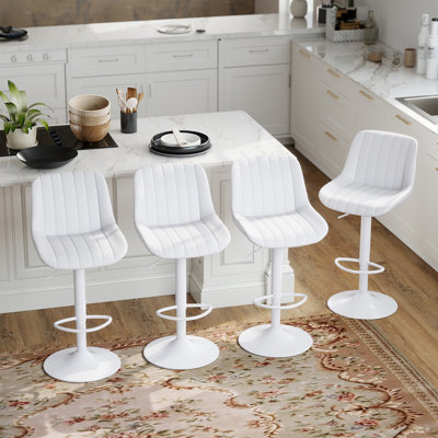 Moniq Swivel Adjustable Height Bar Stool