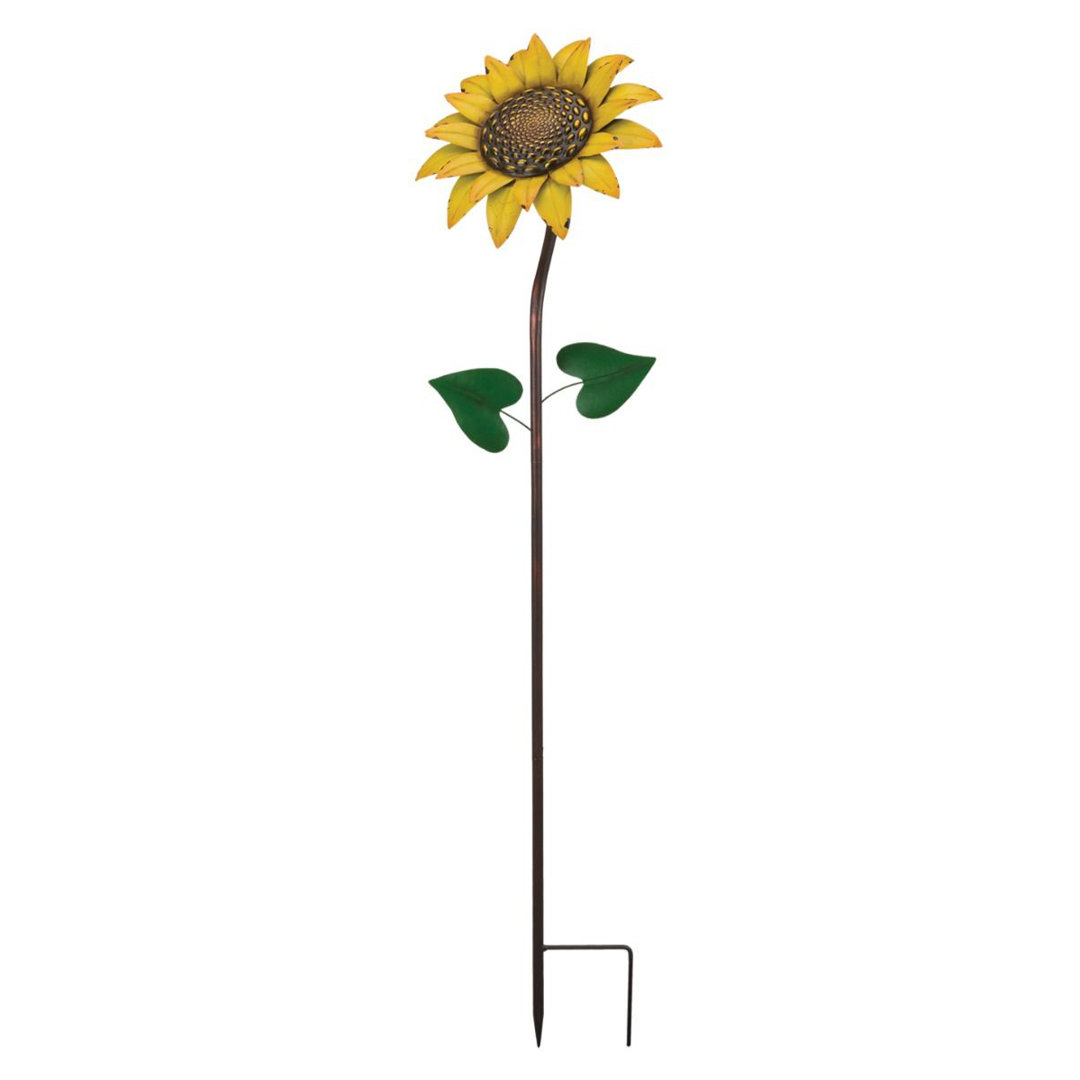 46" Vintage Flower Stake - Sunflower Regal Art & Gift