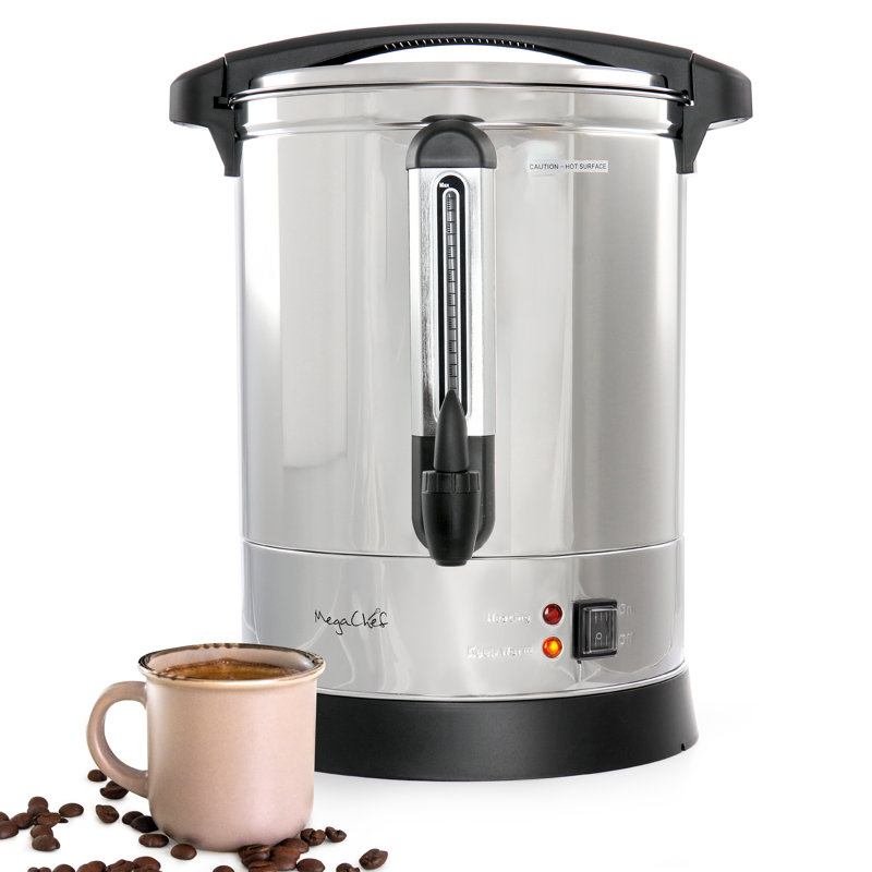 Urne à café en acier inoxydable 100 tasses