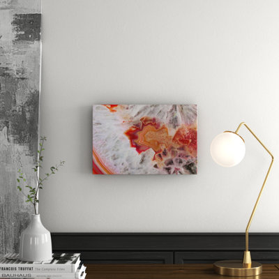 Crystal And Fire - Wrapped Canvas Print