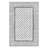 Black/White Oriental Floral Machine Washable Area Rug with Non-Slip Backing-1282061537
