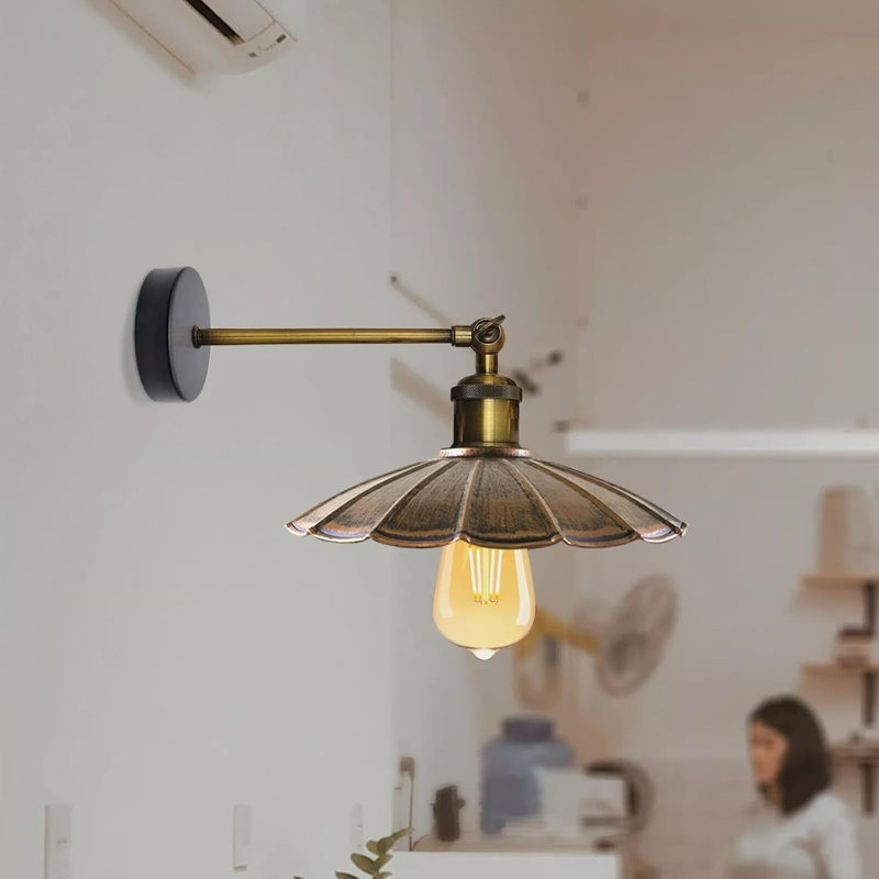 Remplacement de l'abat-jour industriel en métal pour luminaires de plafond, accessoire d'éclairage facile à installer