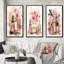 Rose et or, maquillage boho chic, ensemble de 3 articles de toilette-463603337-463603338