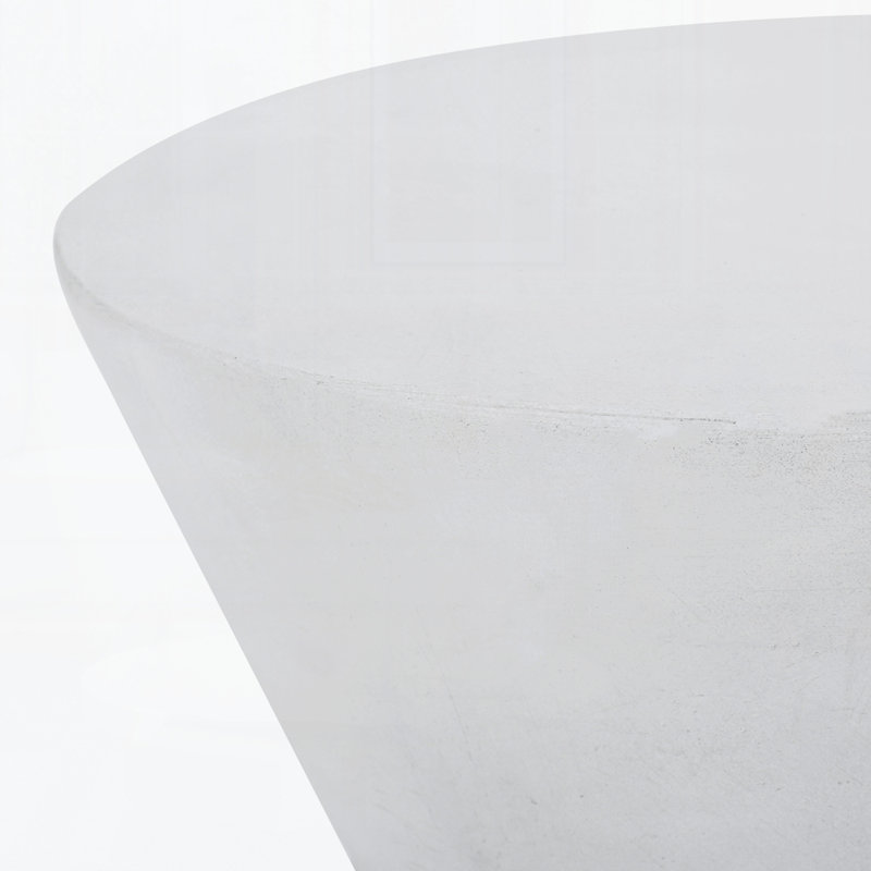 Outdoor Concrete Side Table