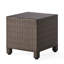 Table, de style minimaliste présenté, l 18 po x P H, brun, aucune table d'assemblage nécessaire avec, largeur, profondeur, hauteur,-655004004-655004024