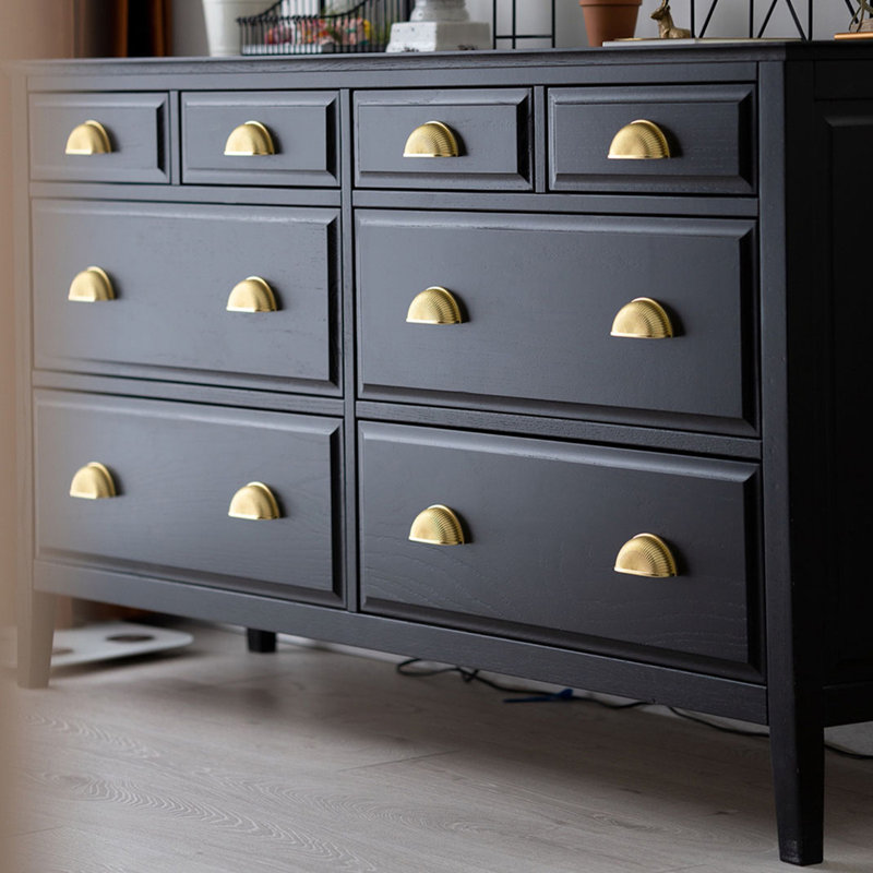 Buffet de luxe moderne à lumière simple, Noir