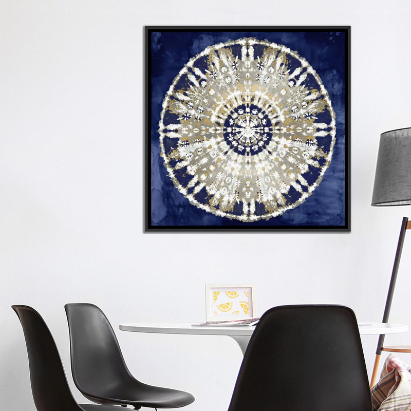 « balanced ii », impression sur toile, H 18 po x l 18 po x P 1,5 po, Toile avec cadre noir, Pas de tapis