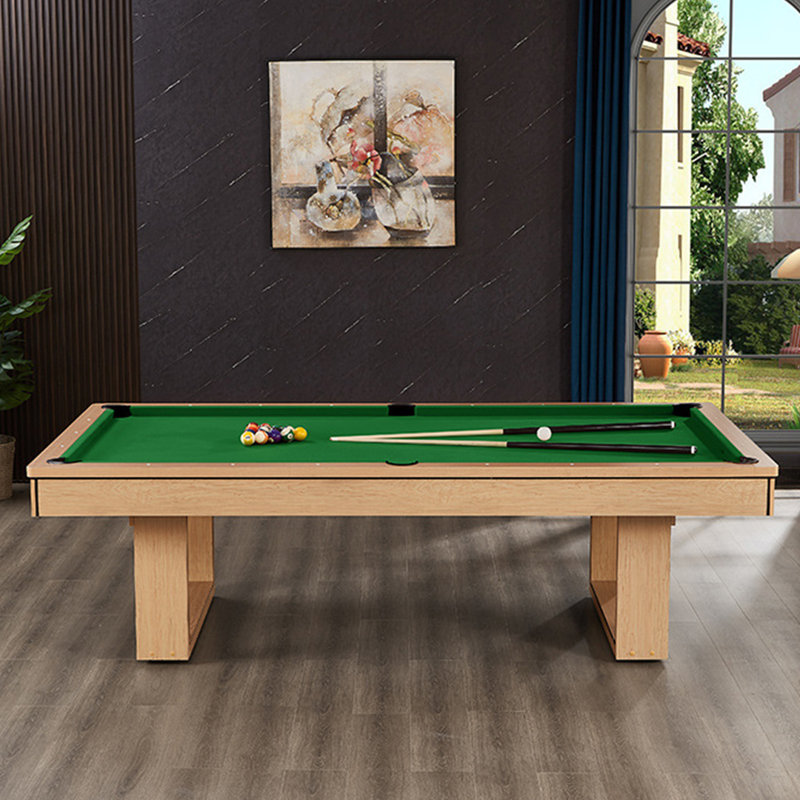 3-In-1 Pool Table IQOWEL Multi Game Pool Table, Green, 32" H x 96" L x 52" D
