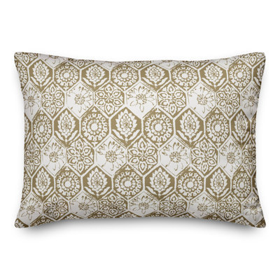 Housse et insert de coussin rectangulaire Tile