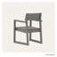 Chaise de salle à manger avec accoudoirs EDGE-66709782