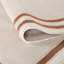 Carmel Modern Bordered Cream/Terra Area Rug-131436381