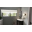 Claverton Down 300mm x 600mm Corner Mount Flat Mirror Cabinet