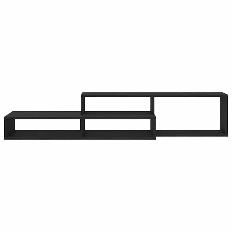 Unfinished TV Stand, Black, 28.5cm H x 150cm L x 25cm W