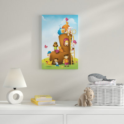 "Shoe House II", reproduction sur toile tendue