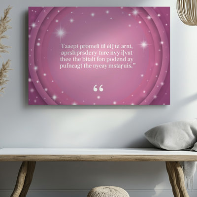 Canvas A Vibrant Background Explodes With Rich Pink And Purple Hues Wall Art Seamlessly Blending Into A Lively Canvas Adorned With Canvas Wall Art