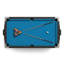 79''x44'' 4-in-1 Multi-Function Pool Table