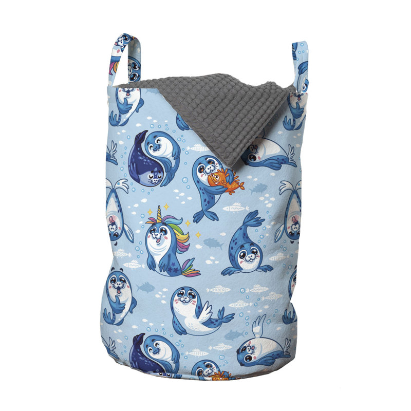 Fabric Laundry Bag with Handles