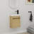 16" Single Bathroom Vanity With Ceramic Top