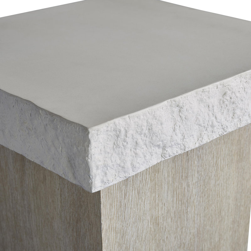 Beauclair Concrete Top End Table