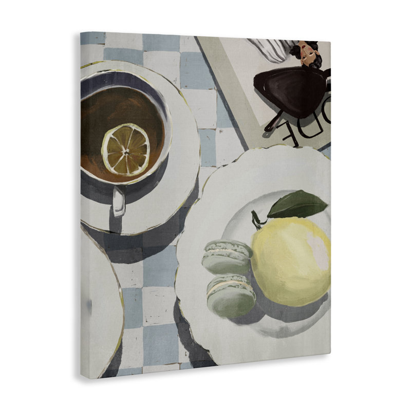 Toile de table Italian Morning Coffee, design par Anna Lischenko, H 40 po x l 30 po