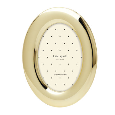 Kate Spade New York Ks Picture This 5X7 Puffed Frame, Gold