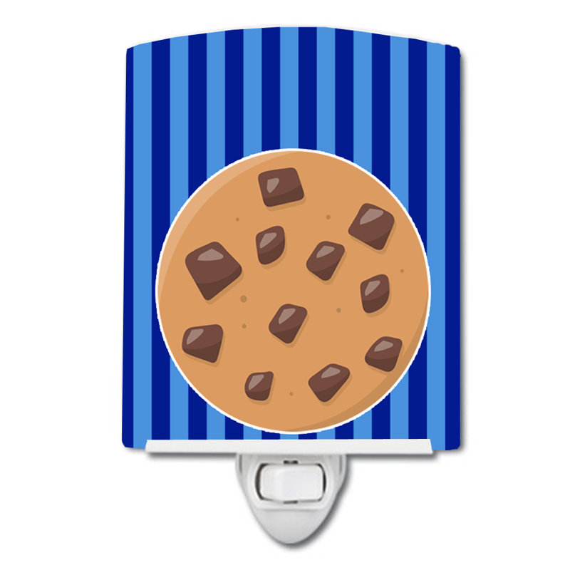 Lampe de nuit en céramique cookie monster