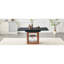 Une table de salle à manger extensible avec espace de rangement, une table de salle à manger extensible de 59 à 71 pouces. Table à tirer rectangulaire avec structure en MDF robuste, pouvant accueillir de 4 à 8 personnes.-2130345930-2130345941
