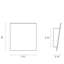 Angled Plane 1 - Light LED Flush Mounted Sconce