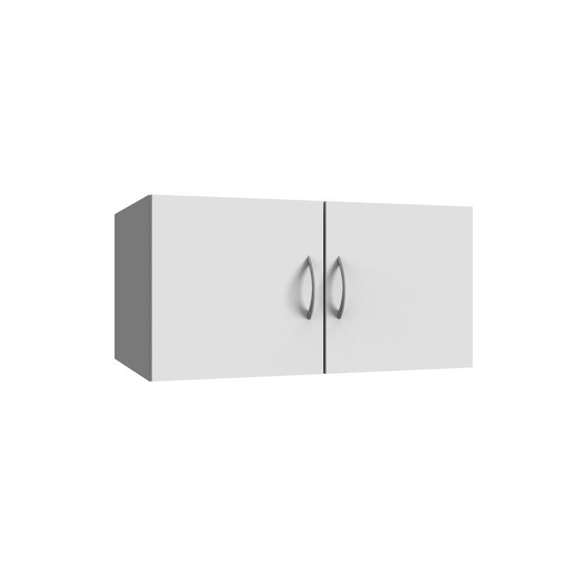 Mandica Multi-Room Concept Storage Cabinet, White, 40cm H x 80cm W x 40cm D
