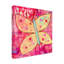 Art sur toile Huso «Yellow Butterfly»-29762999