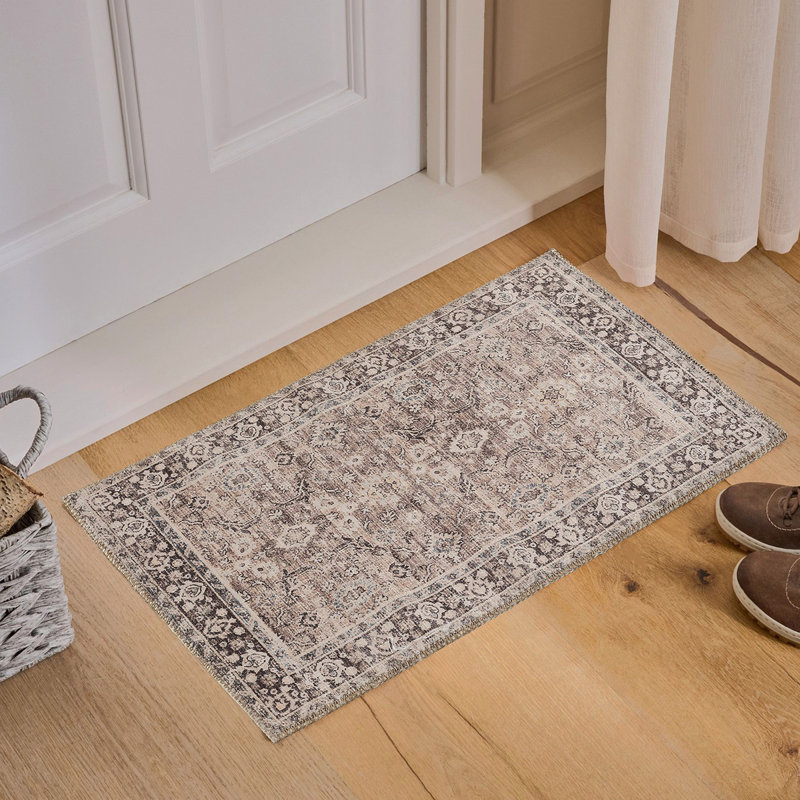 Majestic GC_RYL1004 Brown 2 Ft. X 3 Ft. Area Rug, Rectangle 2' x 3'
