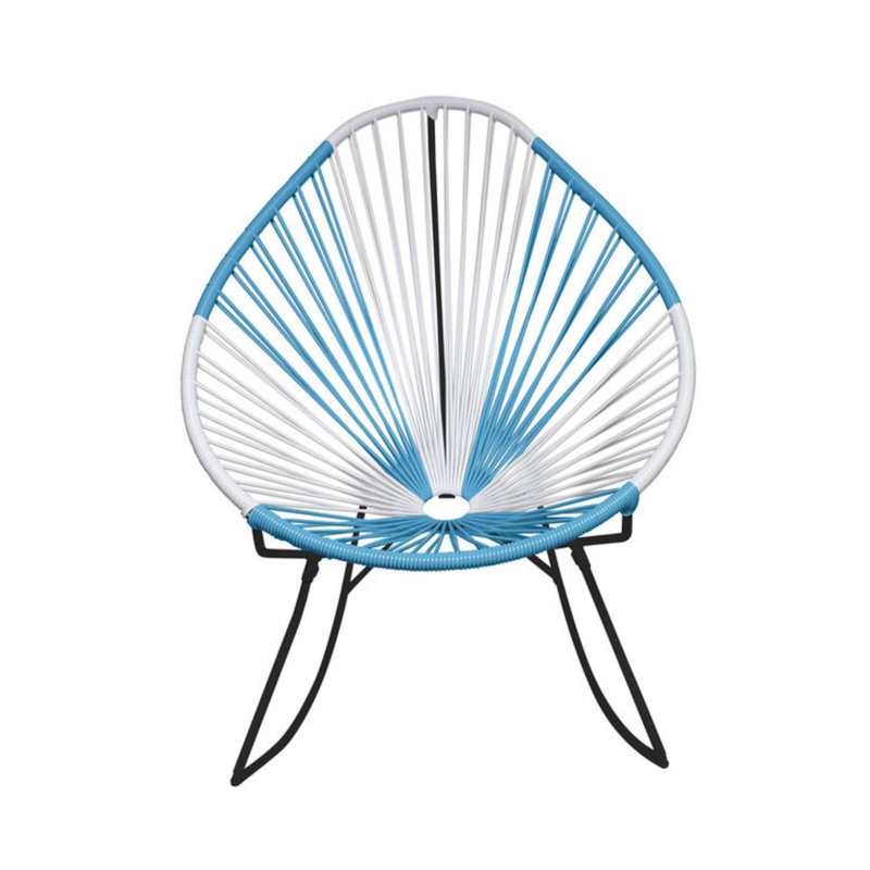 Chaise berçante Innit Designs Acapulco, Argentine, Noir