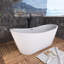 67" Acrylic Freestanding Soaking Bathtub