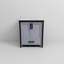 Meuble-lavabo avec comptoir en quartz blanc-1034076222